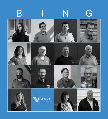 River Oaks Bingo Card