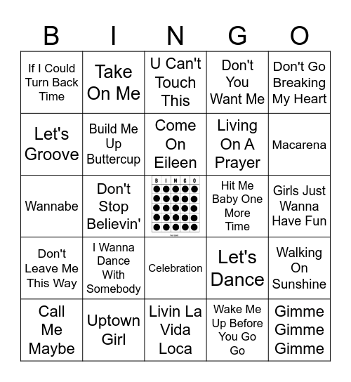 ALL OR NOTHING Bingo Card