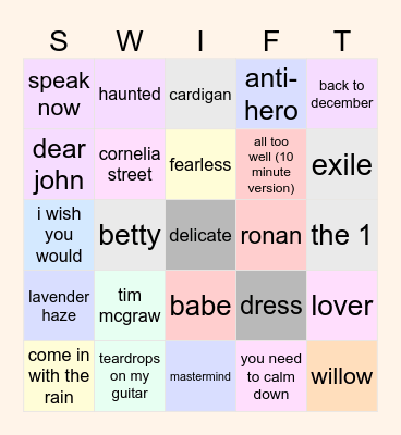 @atropabelledame Bingo Card