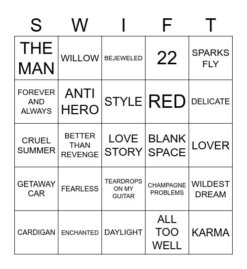 @laliftbangtan Bingo Card