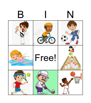 Sports Bingo! Bingo Card