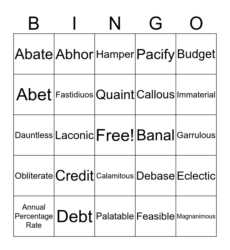 words-you-should-know-bingo-card