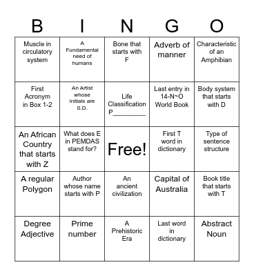 Magnolia Scavenger Hunt Bingo Card