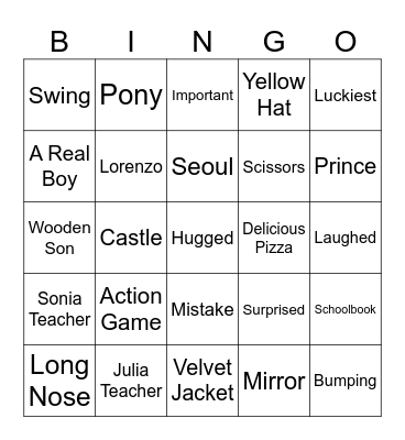 DSB2 Bingo Card