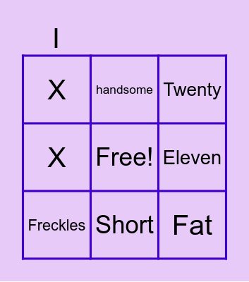 Review Time! Bingo Card