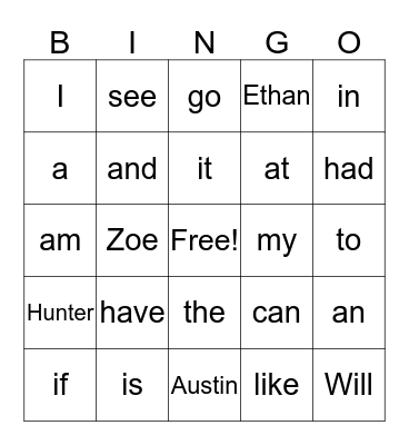 Happy Valentine's Day - K!!!!! Bingo Card