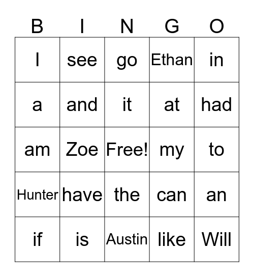 Happy Valentine's Day - K!!!!! Bingo Card