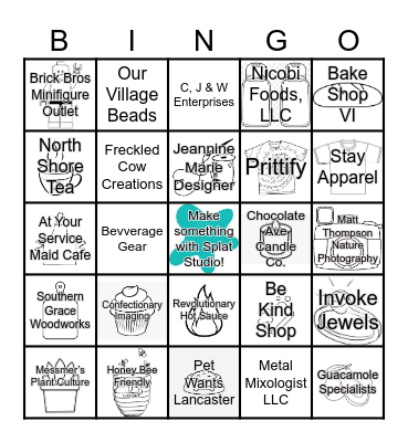 Celebrate National Farmer's Market Week! Bingo Card