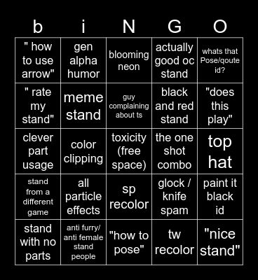 jjau bingo Card