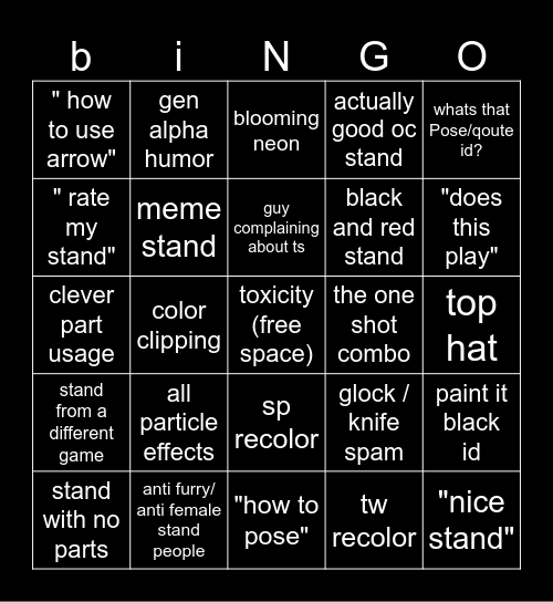 jjau bingo Card