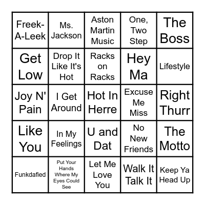 VIBE BINGO ROUND 2 Bingo Card