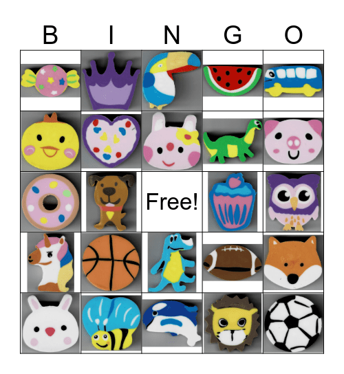 BINGO BONGO Bingo Card