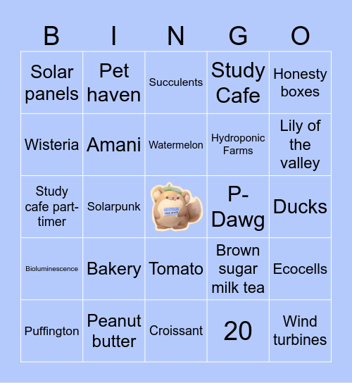 Loftia Bingo! Bingo Card