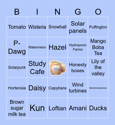 Loftia Bingo! Bingo Card