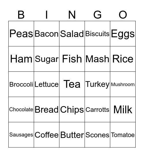 Mary's BINGO!! Bingo Card