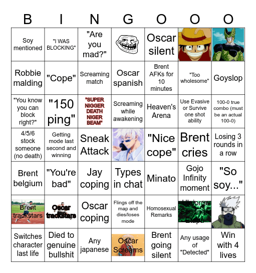 ABA Bingo Card