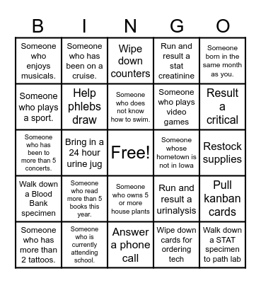 3rd Tech Bingo Card