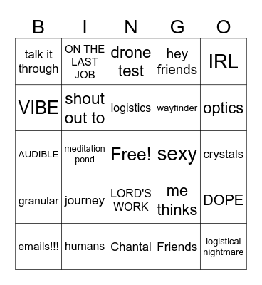 corporate airless dungeon Bingo Card