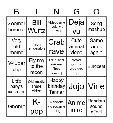 Smallant Media Share Bingo Card