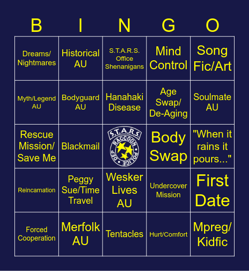 Chrisker Bingo Card