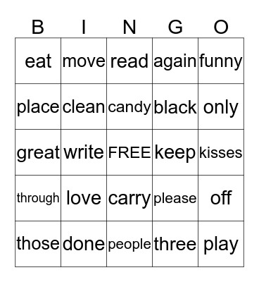 Valentine Bingo (2) Bingo Card
