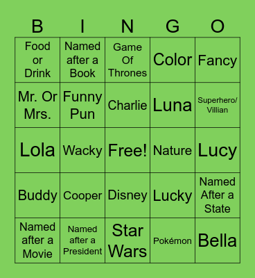 The Breakfast Club Bingo Card