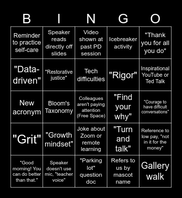 Opening Day Bingo! Bingo Card