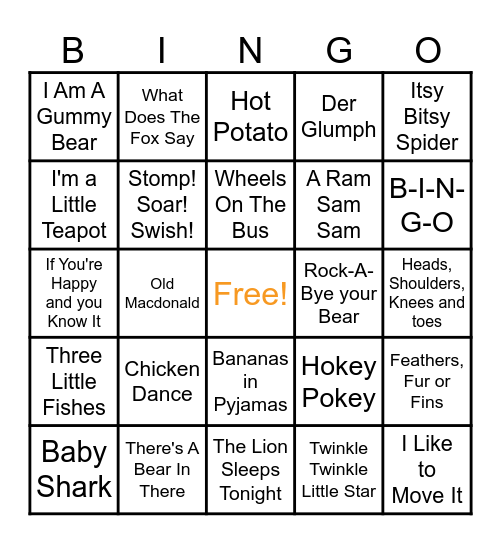 JOHNNY'S TAKEOVER Bingo Card