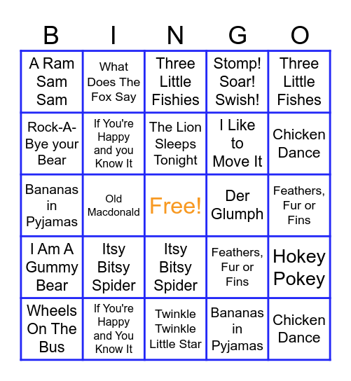 JOHNNY'S TAKEOVER Bingo Card