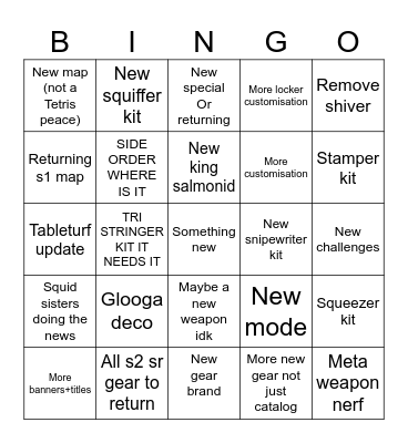 Drizzle season 2023 Bingo Card