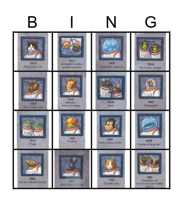 Stellarphant BINGO! Bingo Card