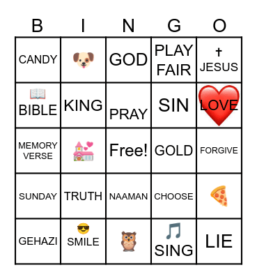 BE TRUTHFUL Bingo Card