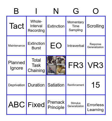 SOS Riverdale ABA BINGO Card