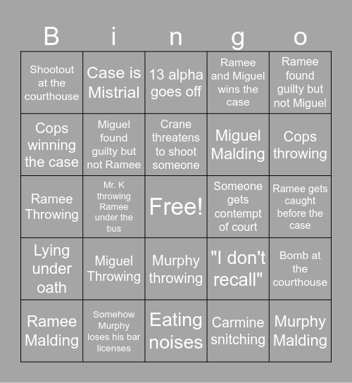 o7 Ramee and Miguel (RIPBOZOS) Bingo Card