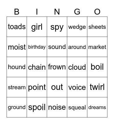 SunLit Bingo Card