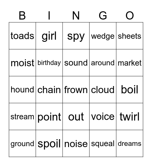 SunLit Bingo Card