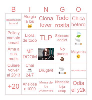 Silverkals Bingo Card