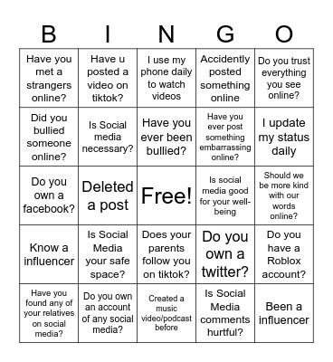 Let's Bingo It Bingo Card