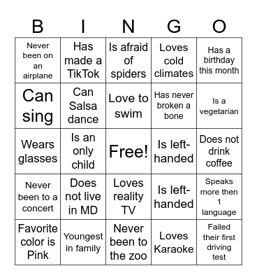 St. Matthias' Retreat Bingo Card