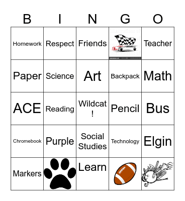 Run Your Best Race Bingo Card