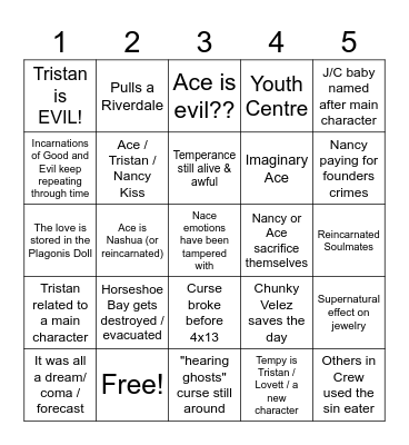 Conspiracy Theory Bingo! Bingo Card