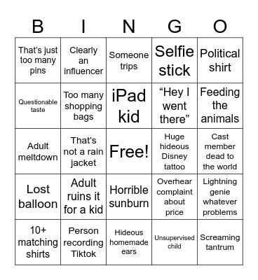 DPB3 Bingo Card