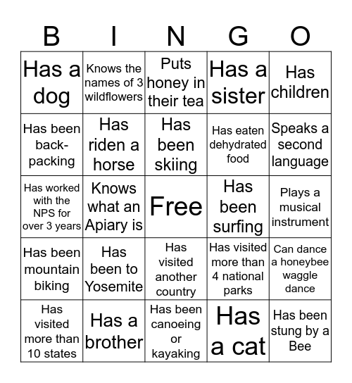 Buzzworthy Bingo Card