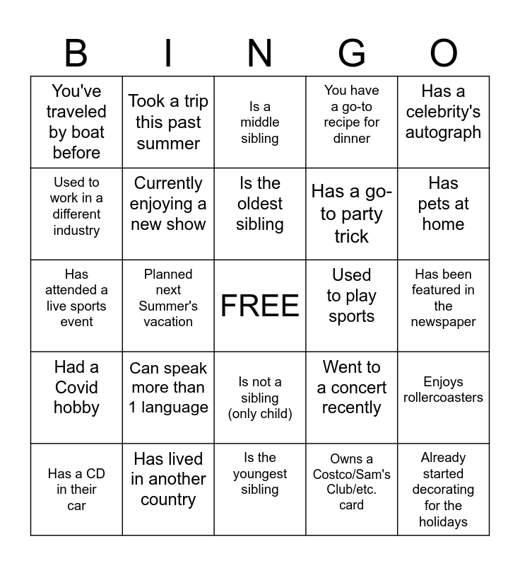 Recruiting Sync Bingo 8/18 Bingo Card
