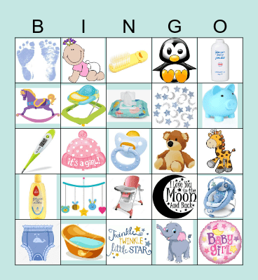 BABY  Valenziano Bingo Card