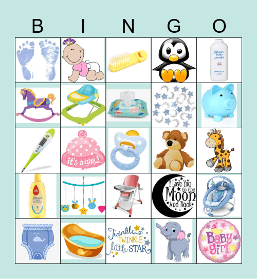 BABY  Valenziano Bingo Card