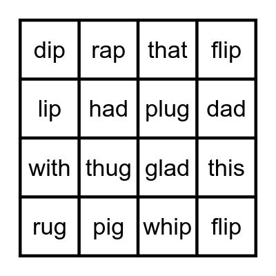 Kookaburras Bingo Card