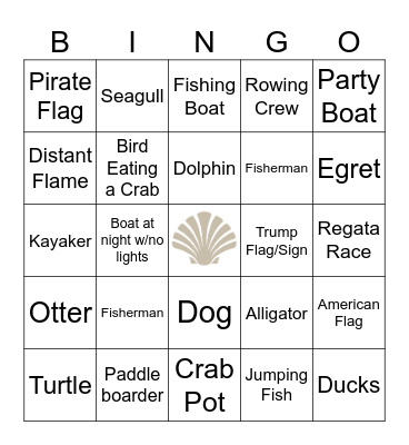 Bible Study Girls Lake Bingo Card