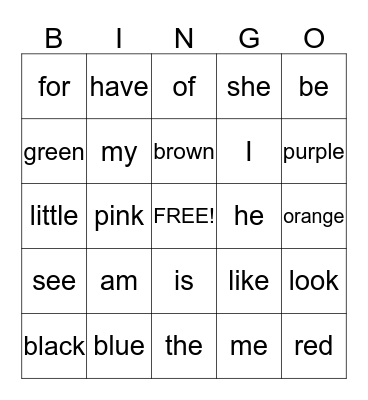 Valentine's Day Bingo! Bingo Card