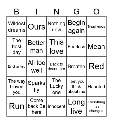 EmpanadaLover16 Bingo Card